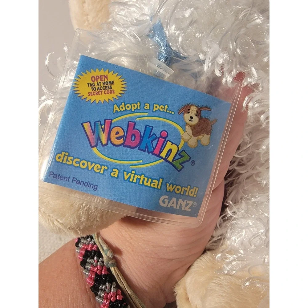Webkinz Lamb Plush Ganz HM201 Sealed Unused Secret Code Stuffed Animal NWT Sheep